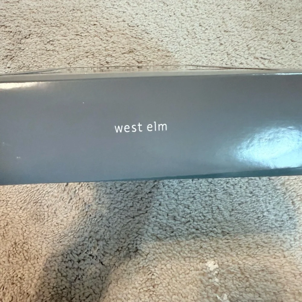West Elm bottlebrush trees